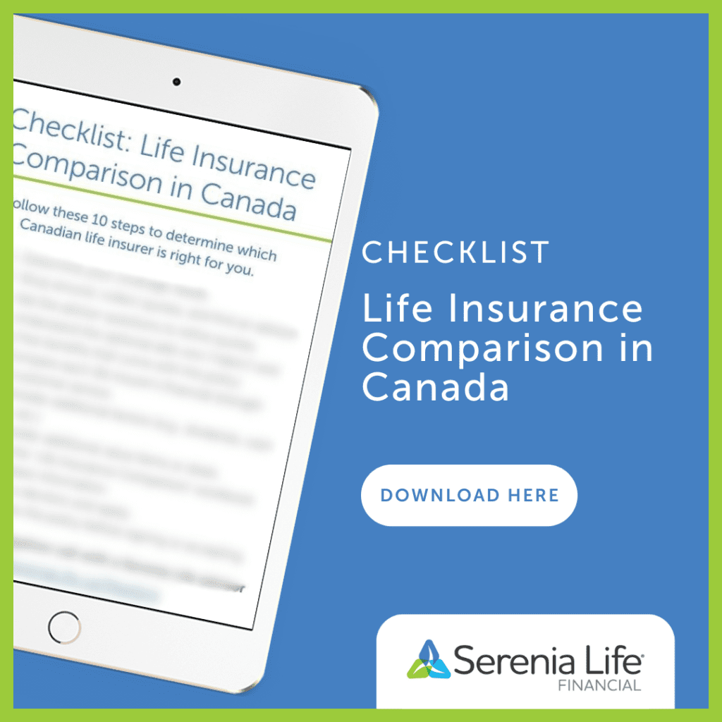 Comparing Life Insurance in Canada: Workbook and Checklist