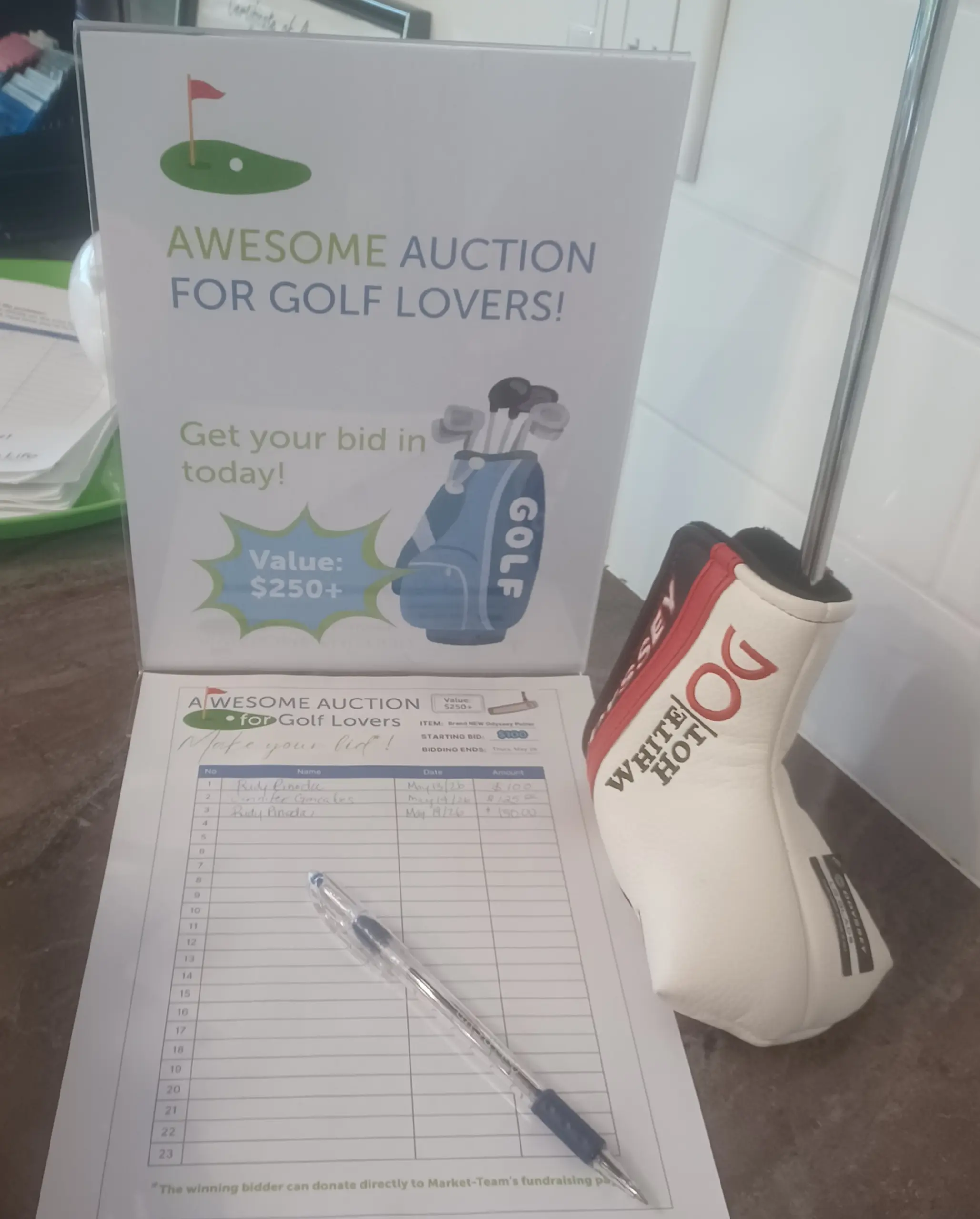 Golf Auction